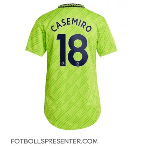 Manchester United Casemiro #18 Tredje Matchtröja Dam 2022-23 Kortärmad